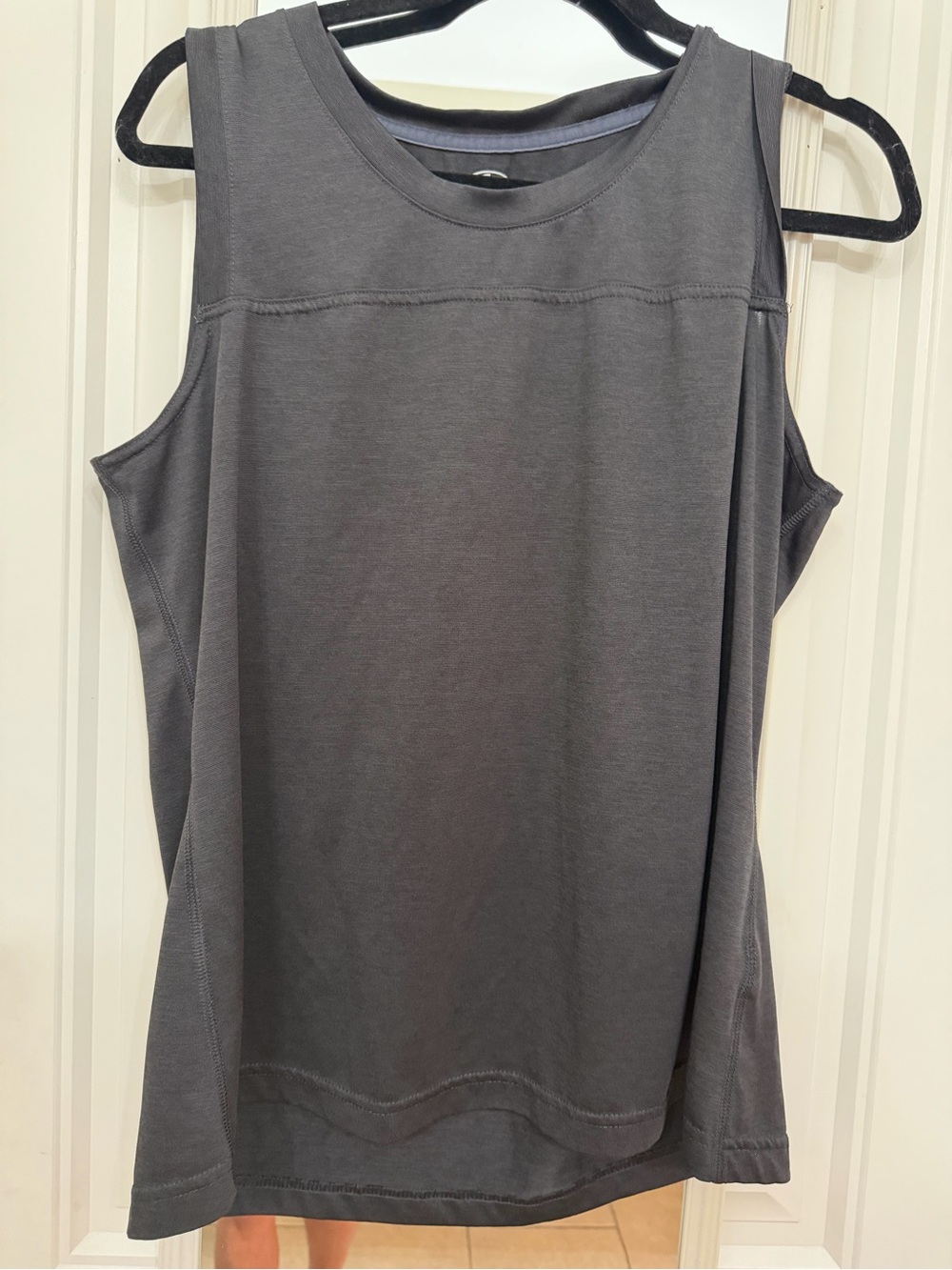 Athletic Works Charcoal Gray Sleeveless Tank